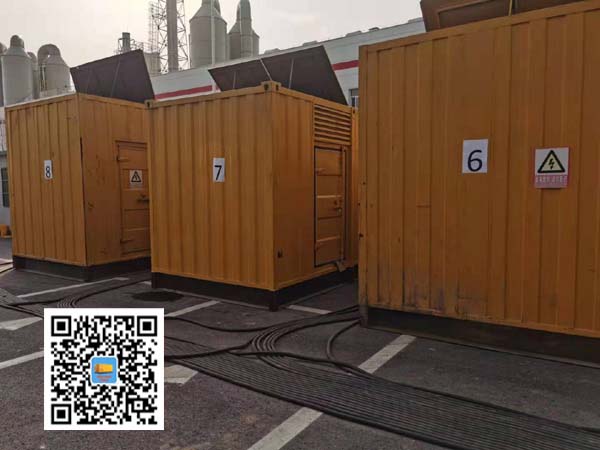 北关租赁发电机150kw发电机要用多大电缆？