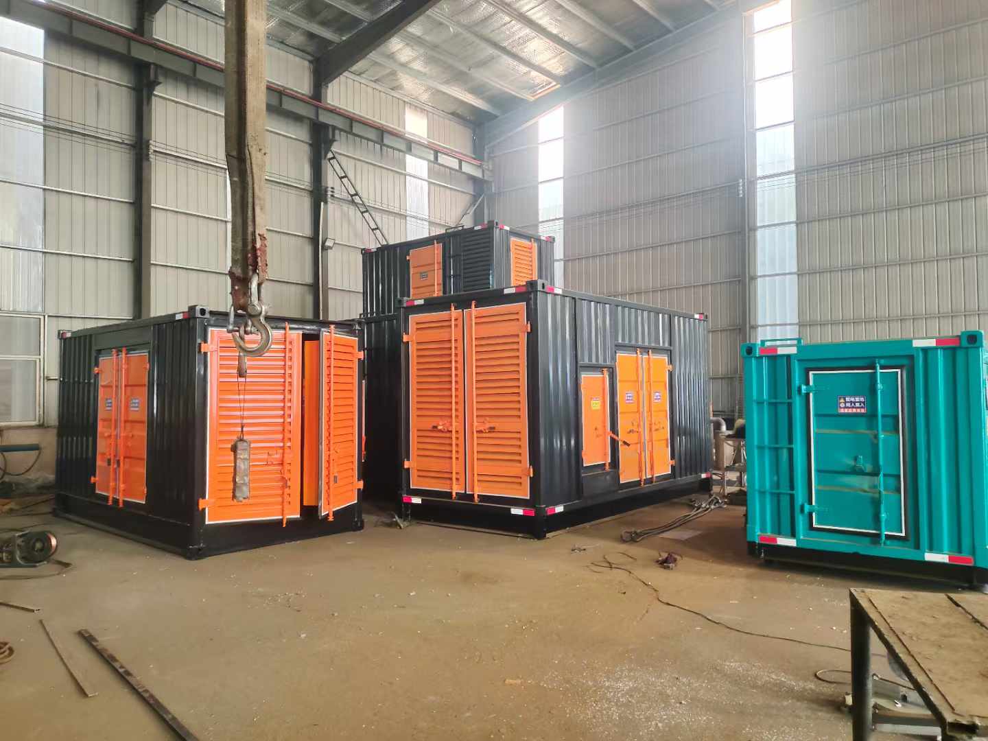 北关500kw柴油发电机组可以带动多少功率设备？
